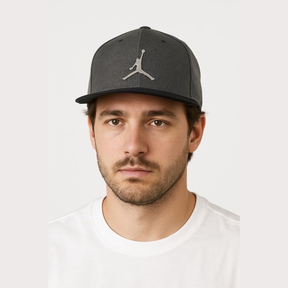 Jordan Jumpman Snapback Hat - Black/Anthracite Youth